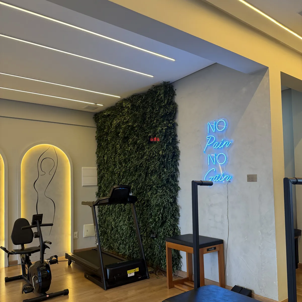 Sala de treino funcional da Life Movement